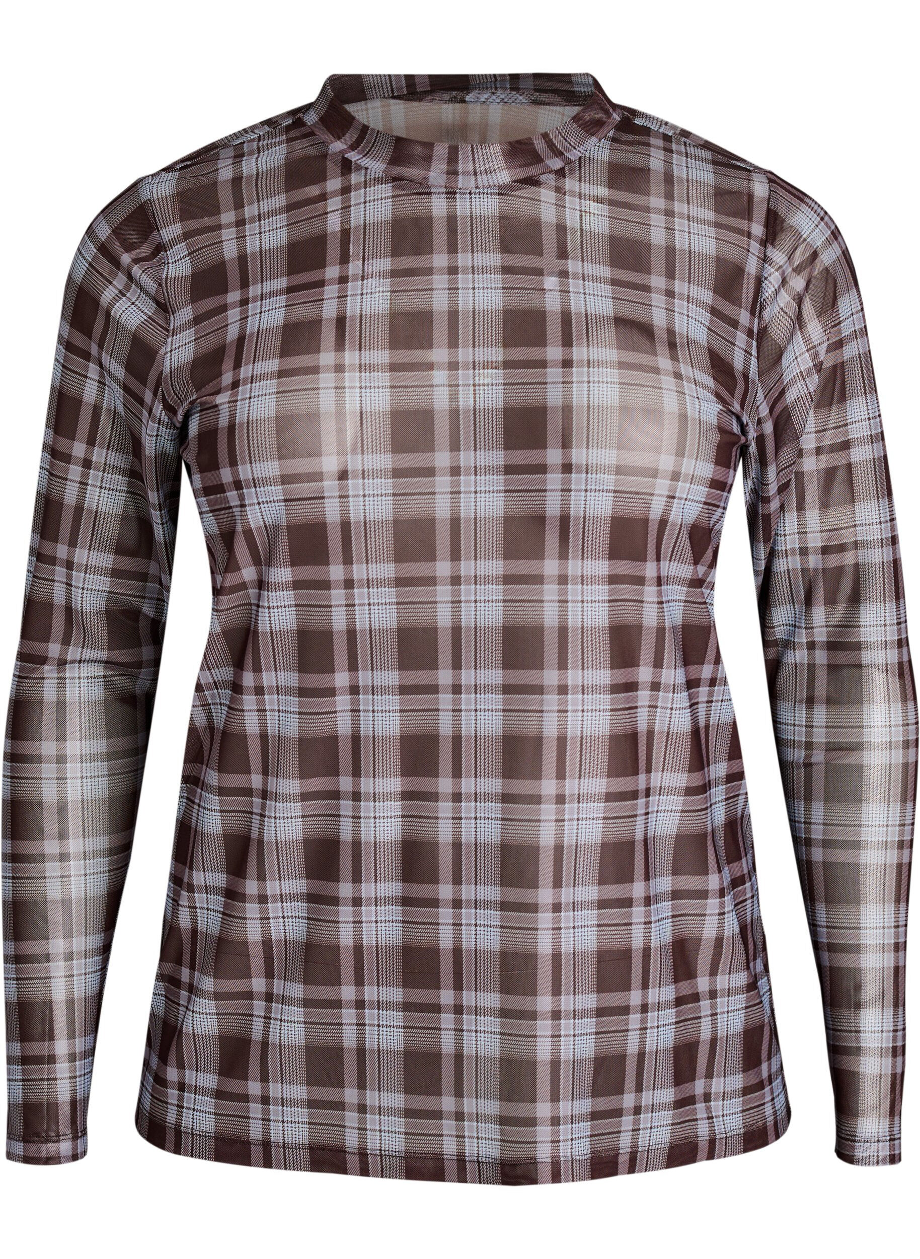 Rutete mesh bluse