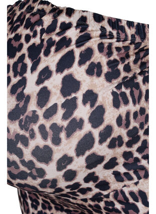 Leggings til gravide med leopardmønster, Black Leo AOP, Packshot image number 2