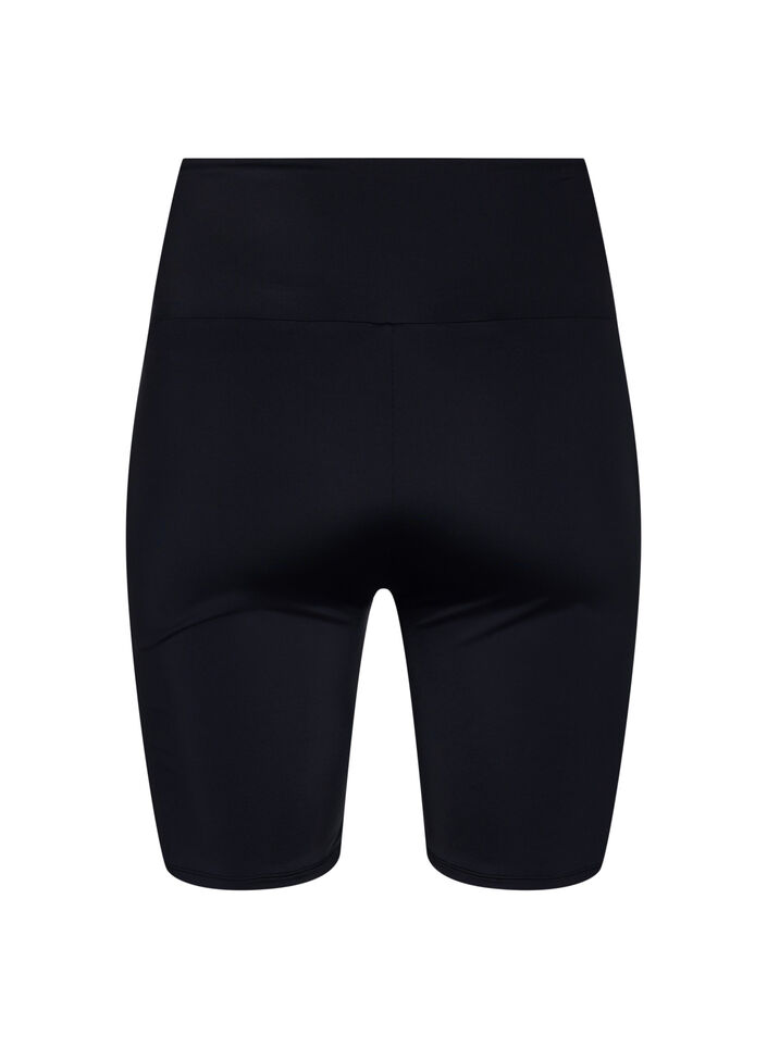 Lang badeshorts, Svart, Packshot image number 1