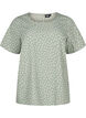 FLASH - Kortermet bluse med trykk, Iceberg Green Dot, Packshot image number 0