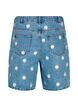 Mille shorts med høy midje og broderte blomster, L.B. Flower, Packshot image number 1