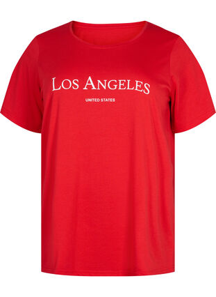 FLASH - T-skjorte med motiv, High Risk Red, Packshot image number 0