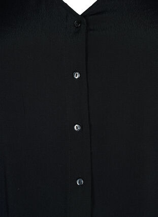 Ermeløs jumpsuit i viskose, Black, Packshot image number 2