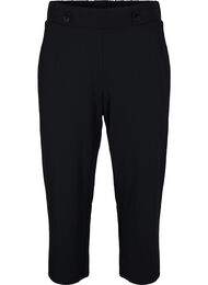 7/8-bukser med løs passform, Black