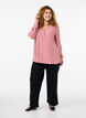 FLASH - Skjortebluse med lange ermer, Rosa, Model image number 1