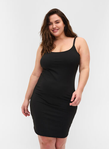 Light shapewear kjole, Black, Model image number 0