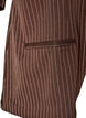 N&aring;lestripet bluse med rhinsteiner og knapper, Brun, Packshot image number 3