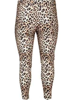 Leggings med leopardmønster, Leopard , Packshot image number 1