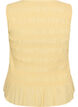 Smock-topp med b&aring;thals og peplum-fald, Gul, Packshot image number 1