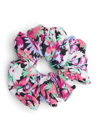 Mønstrete scrunchie