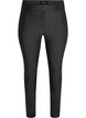 Cropped tights med en lett shine, Black, Packshot image number 0