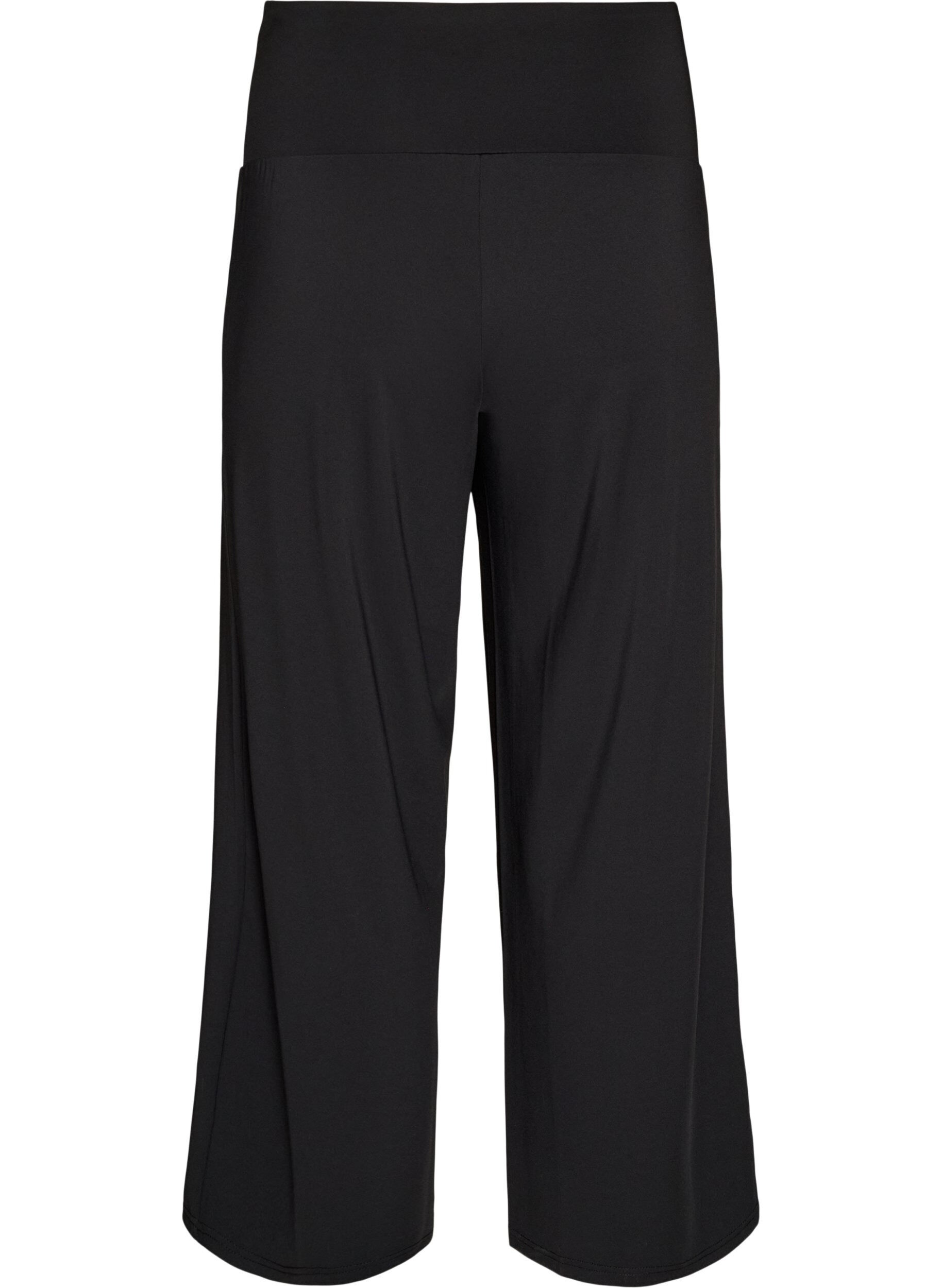 ZizziWide fit treningsbukser, Svart, Packshot image number 1