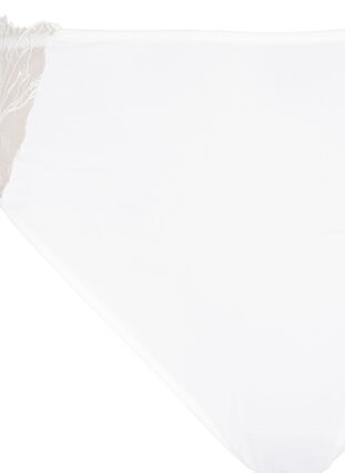 Zizzi Mikrofiberstring med blonde, Hvit, Packshot image number 2
