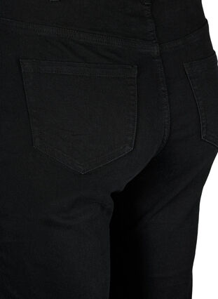 FLASH - Høytlivs jeans med bootcut, Black, Packshot image number 3