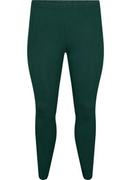 Basis leggings i viskose, Gr&oslash;nn