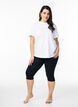 Basis 3/4 viskose leggings, Black, Model image number 2