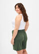 Shorts med lommer og løs passform, Grønn, Model image number 2