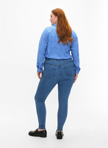 FLASH - Jeans med super slim passform, Light Blue, Model image number 1