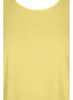 Kortermet bluse med rund hals, Goldfinch, Packshot image number 2