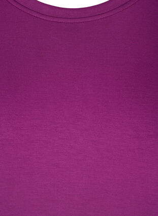 Genser med rund hals og lange ermer, Dark Purple, Packshot image number 2
