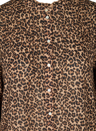 Skjorte med leopardprint, Leo, Packshot image number 2