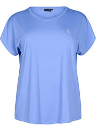 Ensfarget trenings-T-skjorte, Wedgewood