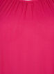 Viskosekjole med korte ermer, Bright Rose, Packshot image number 2