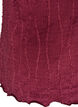 Jerseybluse med en b&oslash;lget tekstur, R&oslash;d, Packshot image number 3
