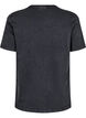 T-skjorte med maljer og trykk, Grey Washed , Packshot image number 1