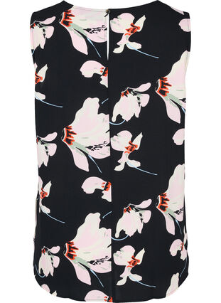 Topp uten ermer med mønster, Big Flower AOP, Packshot image number 1
