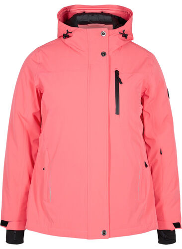 Skijakke med justerbar bunn og hette, Dubarry, Packshot image number 0