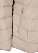 Kort boblejakke med hette, Beige, Packshot image number 3