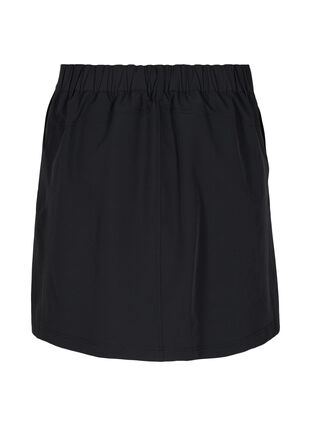 Zizzi Outdoor skjørt med innershorts, Black, Packshot image number 1