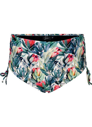 Bikiniunderdel, Red Green Flower, Packshot image number 0