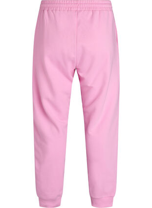 Zizzi Joggebukser med høy midje, Rosa, Packshot image number 1