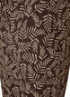 Bomulls pyjamasbukser med trykk, Brun, Packshot image number 2