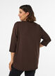 Treningsgenser med 3/4-ermer, Brun, Model image number 2