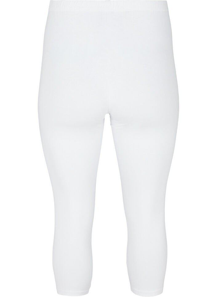 3/4-basisleggings, Bright White, Packshot image number 1