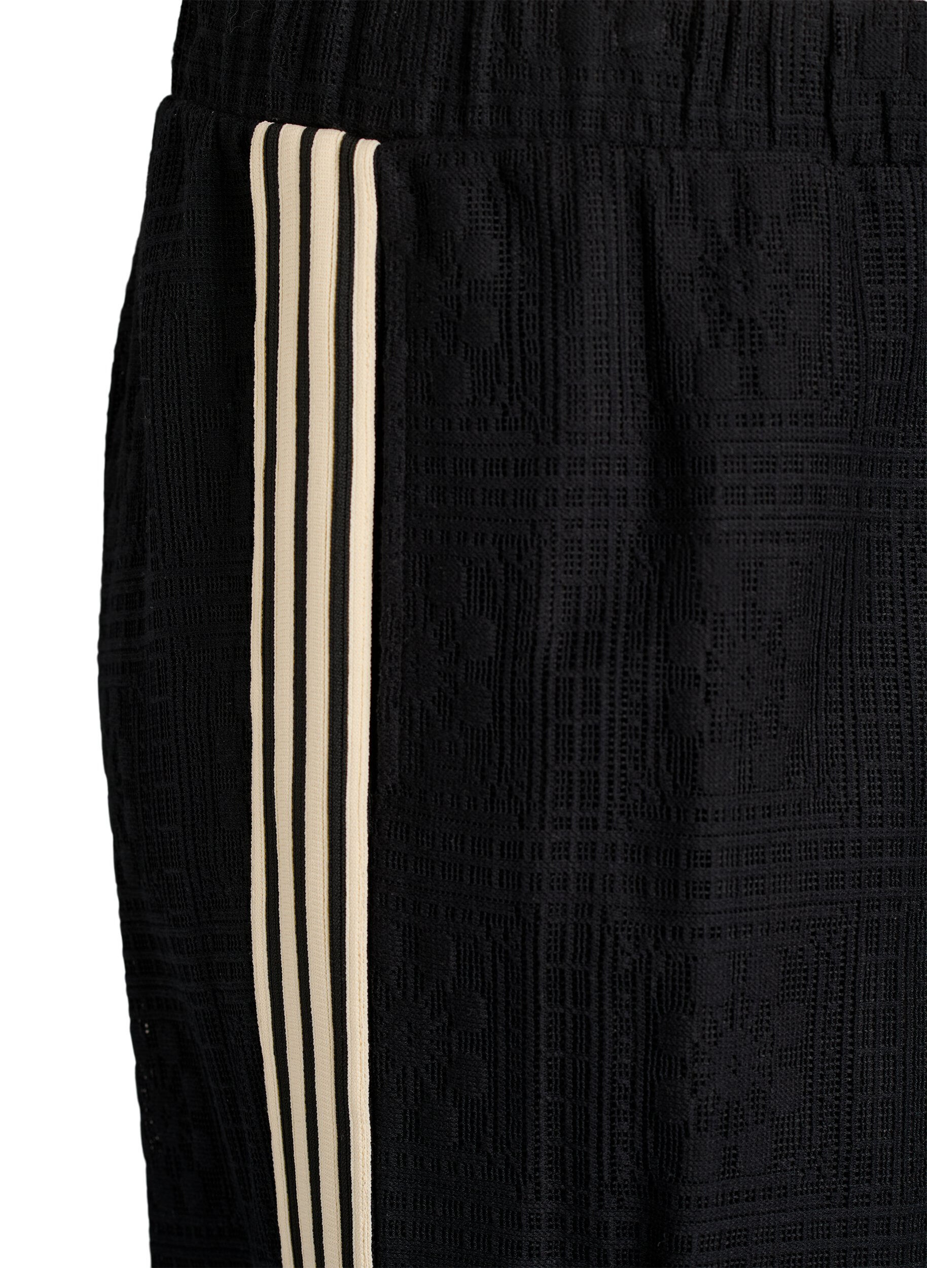 Zizzi Vide blondebukser med kontraststriper, Svart, Packshot image number 2