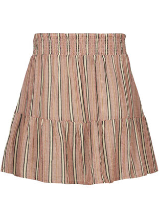 Kort skjørt med striper, Rose Smoke stripe, Packshot image number 1