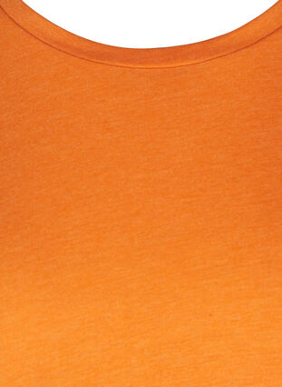 T-skjorte i bomullsmiks, Autumn Maple Mel., Packshot image number 2