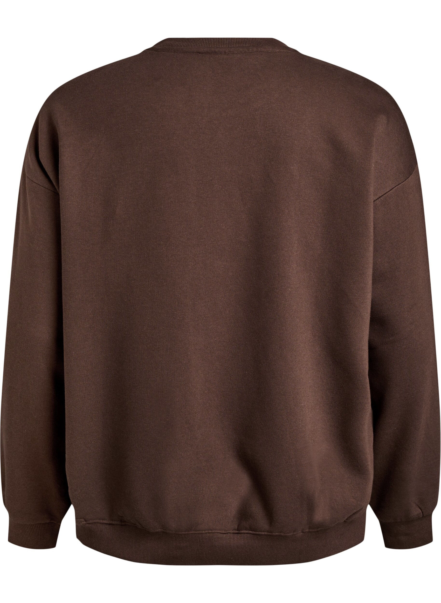 ZizziGenser med motiv, Brun, Packshot image number 1