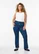 Ellen bootcut jeans med h&oslash;y midje, Bl&aring;, Model image number 0