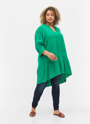 Kjole med 3/4-ermer, Jolly Green, Model image number 2