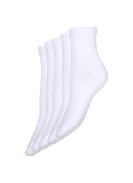 Basis sokker, 5 stk., White