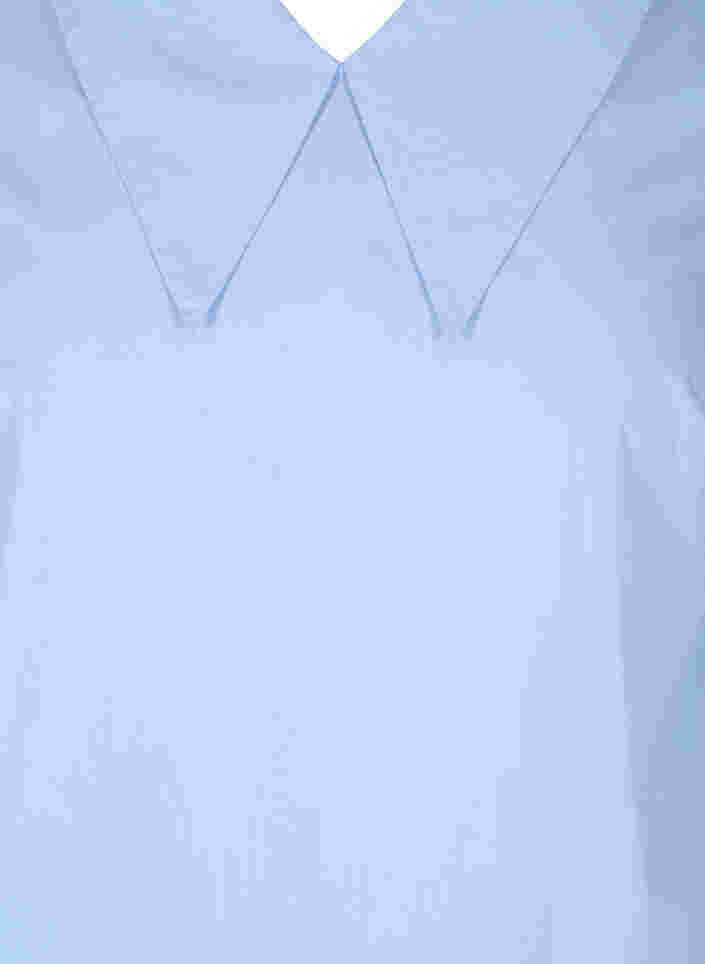 Bomullstunika med stor krave, Blue Heron, Packshot image number 2