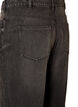 Kiana jeans med straight fit og h&oslash;y midje, Svart, Packshot image number 3