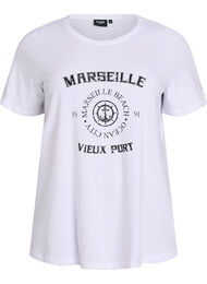 FLASH - T-skjorte med trykk, Hvit