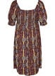 Sommerkjole i viskose med paisley-trykk, Lilla, Packshot image number 1