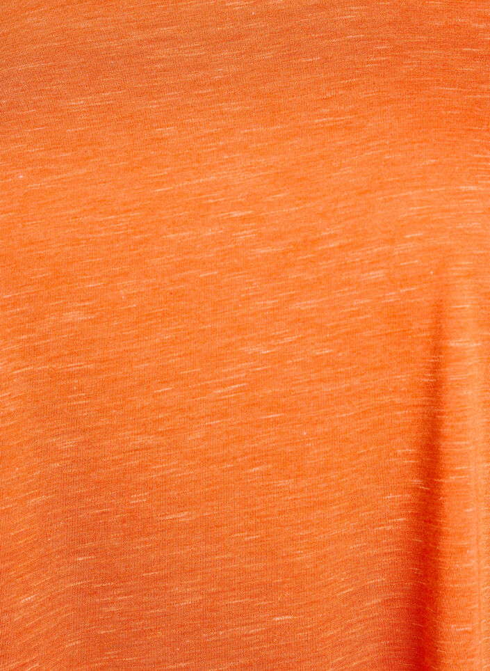 L&oslash;s trenings-T-skjorte med korte ermer, Orange, Packshot image number 2
